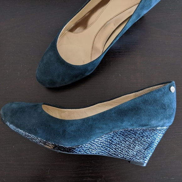 Calvin Klein suede heels